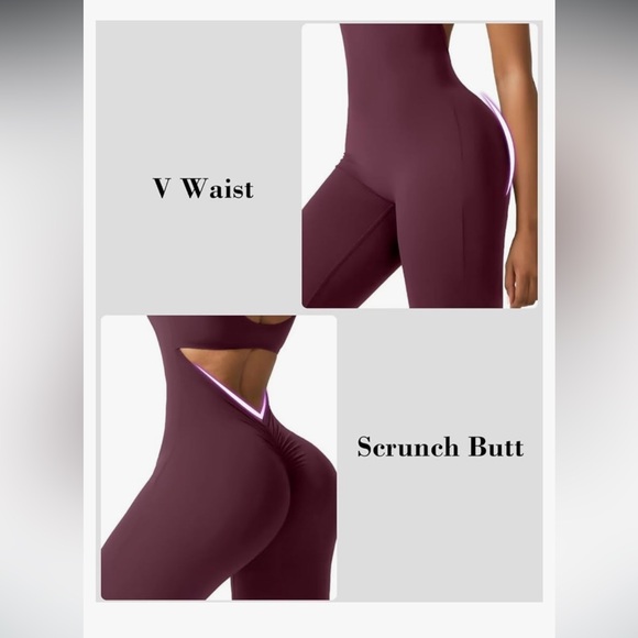 Backless flared jumpsuit - Picture 3 of 3